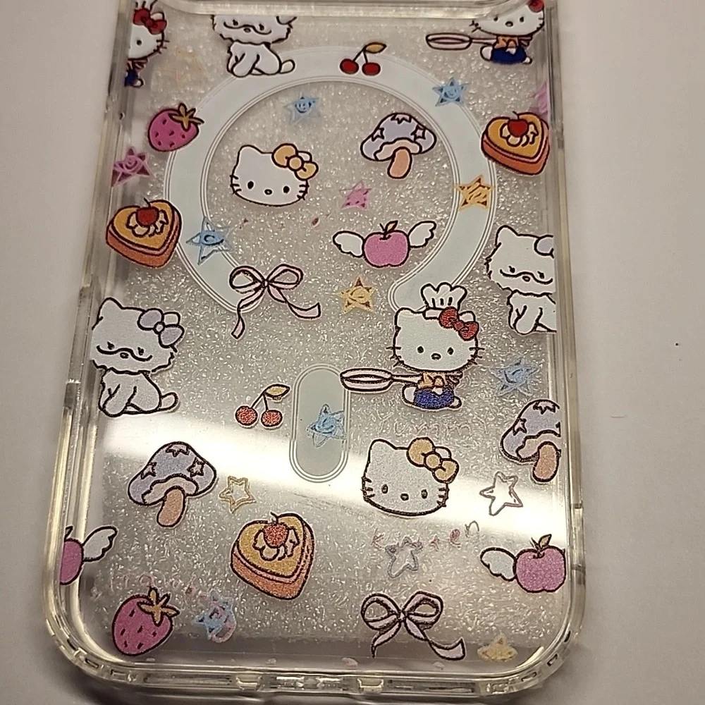 Brand new Apple IPhone 17 Pro Max Hello Kitty Silicone Phone case